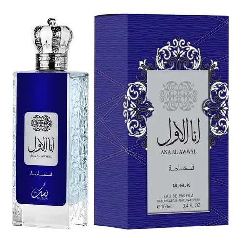 Nusuk Ana Al Awwal Blue Unisex Eau De Parfum 100 Ml Original
