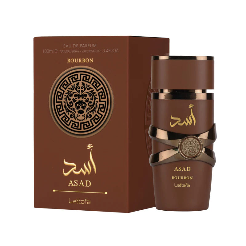 Lattafa Asad Bourbon Men Eau De Parfum 100 Ml Original