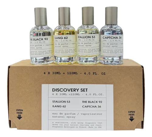 Emper Set Discovery 4 Unidades Unisex Eau De Parfum Original