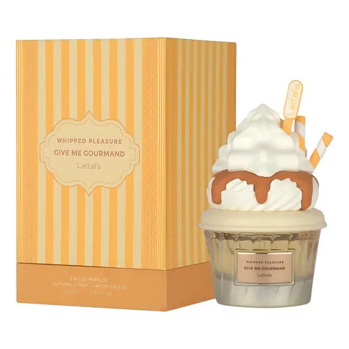 Lattafa Give Me Gourmand Whipped Pleasure Woman 75 Ml Eau de Parfum Original.