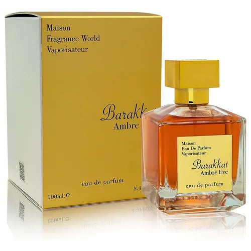 Fragance World Barakkat Ambre Eve Unisex Eau De Parfum 100 Ml Original