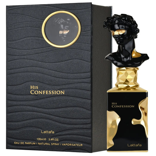 Lattafa His Confession Men Eau De Parfum 100 Ml Original