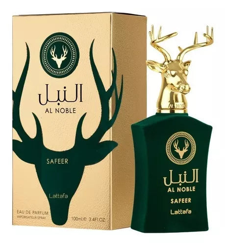 Lattafa Al Noble Safeer Verde Unisex Eau De Parfum 100 Ml Original