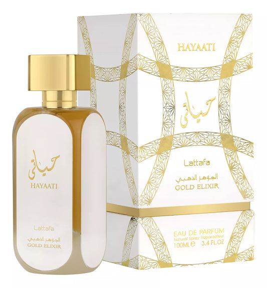 Lattafa Hayaati Gold Elixir Unisex Eau De Parfum 100 Ml Original