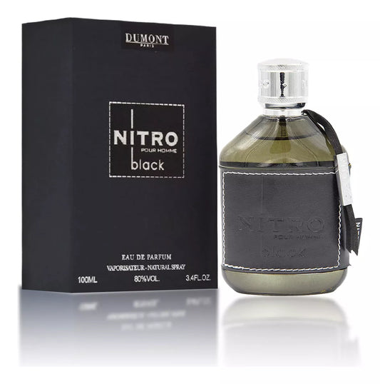 Dumont Nitro Pour Homme Black Men Eau De Parfum 100 Ml Original