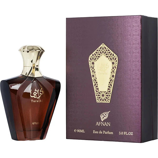 Afnan Turathi Brown Unisex Eau De Parfum 90 ml Original