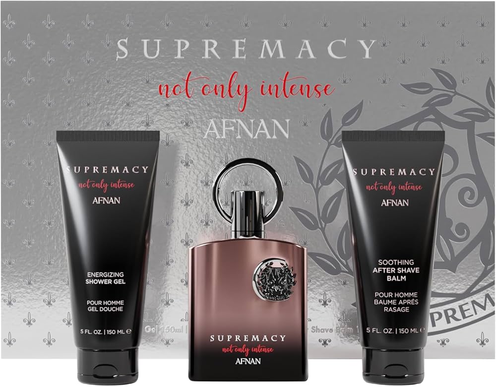 Afnan Estuche Supremacy Not Only Intense 100+ 150+ 150 Ml  Unisex 3 PC Original