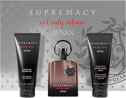 Afnan Estuche Supremacy Not Only Intense 100+ 150+ 150 Ml  Unisex 3 PC Original