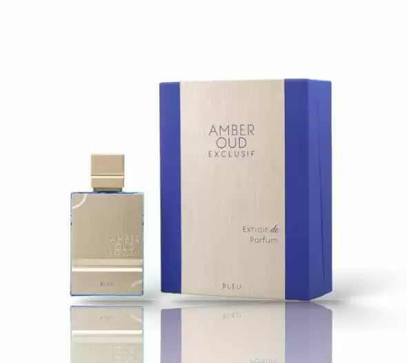 Al Haramain Amber Oud Exclusif Bleu Men Extrait de Parfum  60 Ml Original