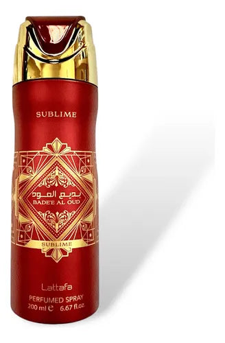 Spray  Lattafa Bade'e Al Oud Sublime Unixes 200 Ml Original