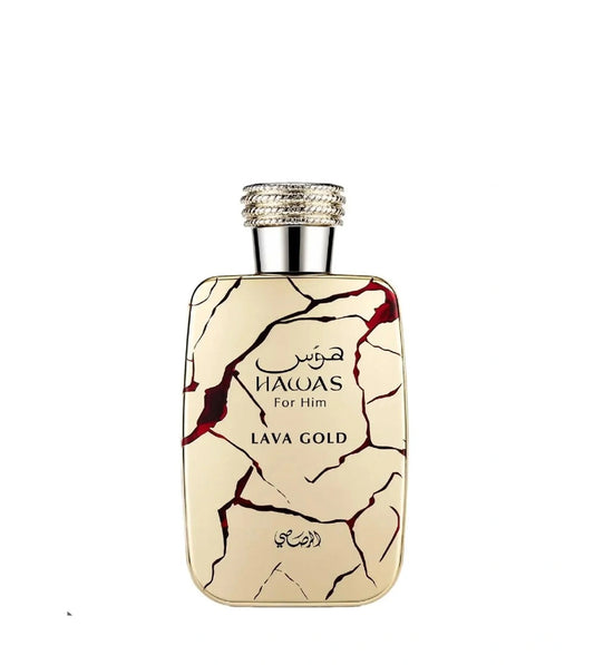 Rasasi Hawas Lava Gold  Men Eau De Parfum 100 Ml Original