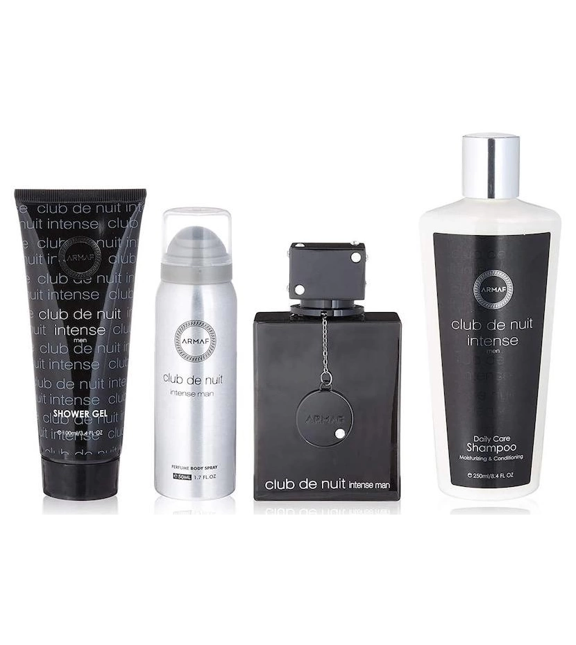Armaf Club de Nuit Intense Eau de Toilette Men Estuche 4 piezas 105 + 100 + 50 ml + 250 ml Original