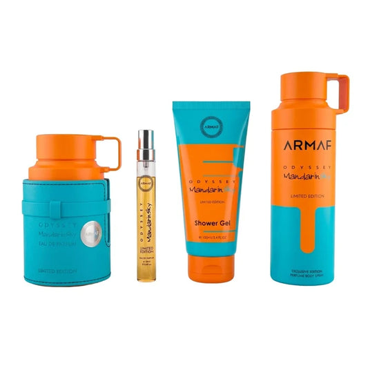 Armaf Estuche Odyssey Mandarin Sky 4 Piezas Men Eau De Parfum 100 Ml Original