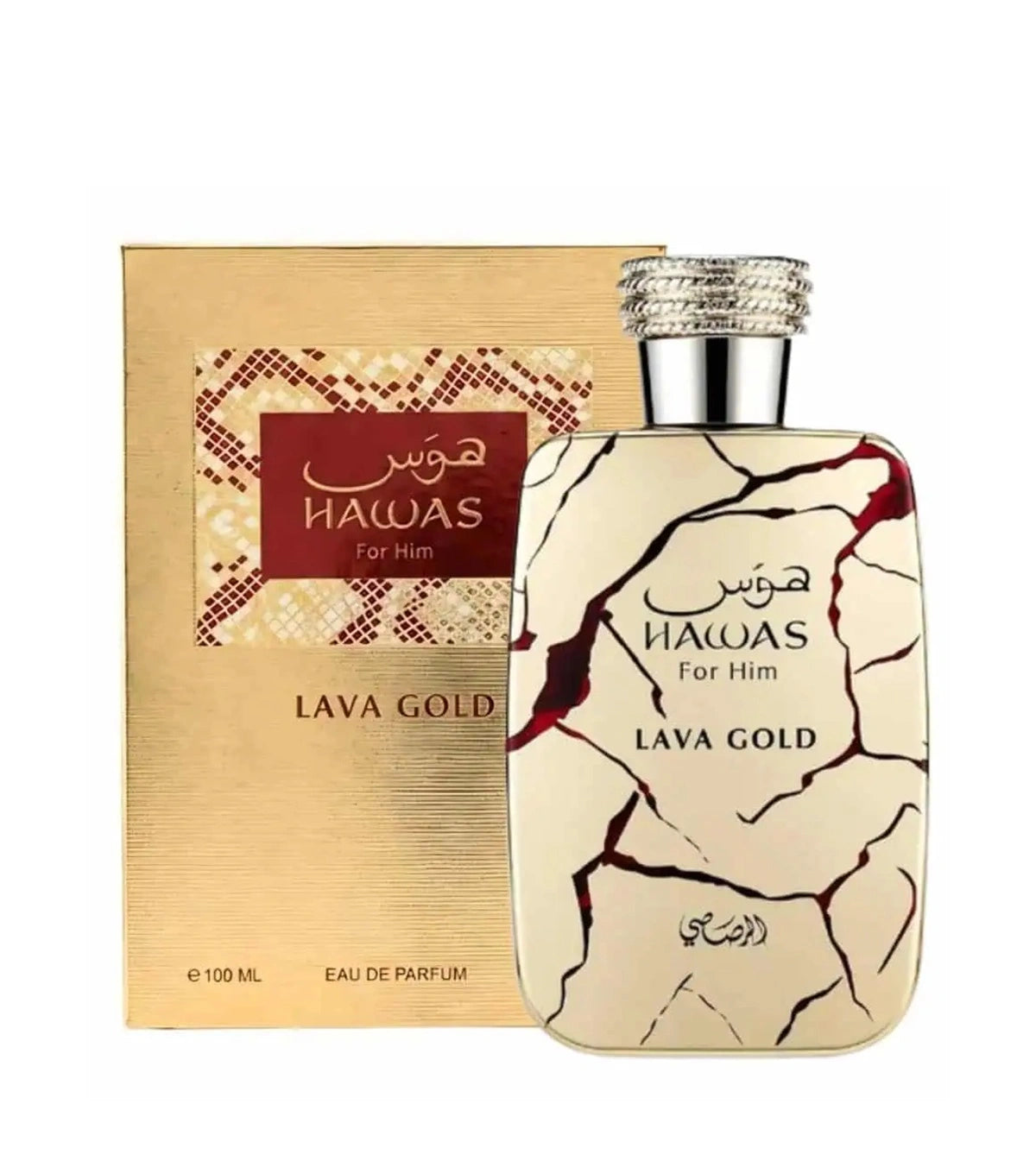 Rasasi Hawas Lava Gold  Men Eau De Parfum 100 Ml Original
