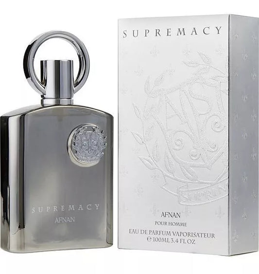 Afnan Supremacy Silver Pour Homme Men Eau de Parfum 100ml Original
