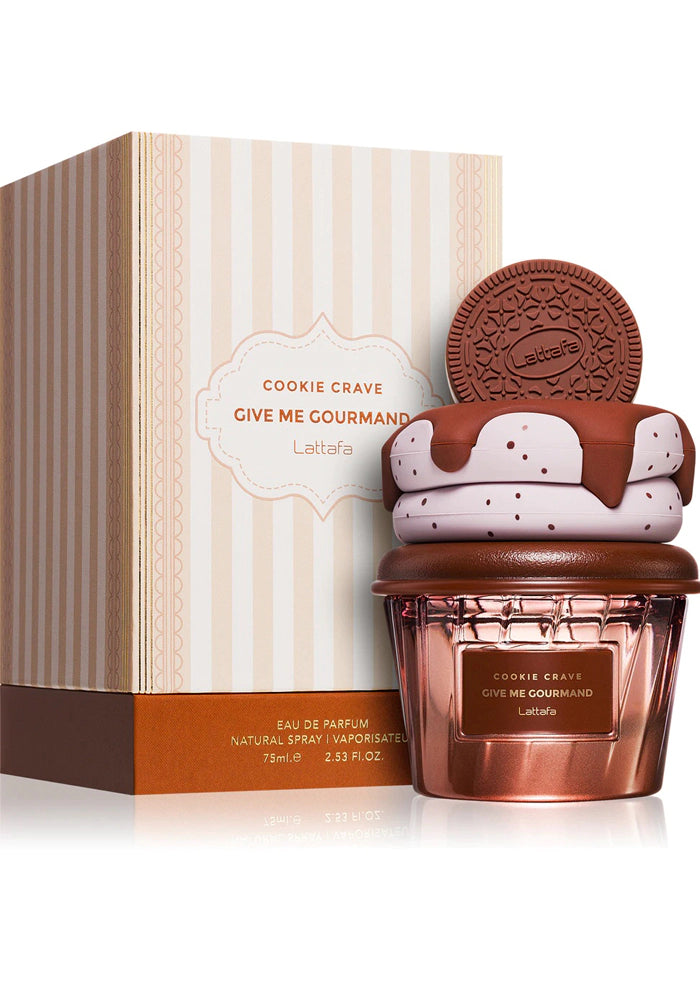 Lattafa Give Me Gourmand Cookies Crave Woman Eau De Parfum 75 Ml Original