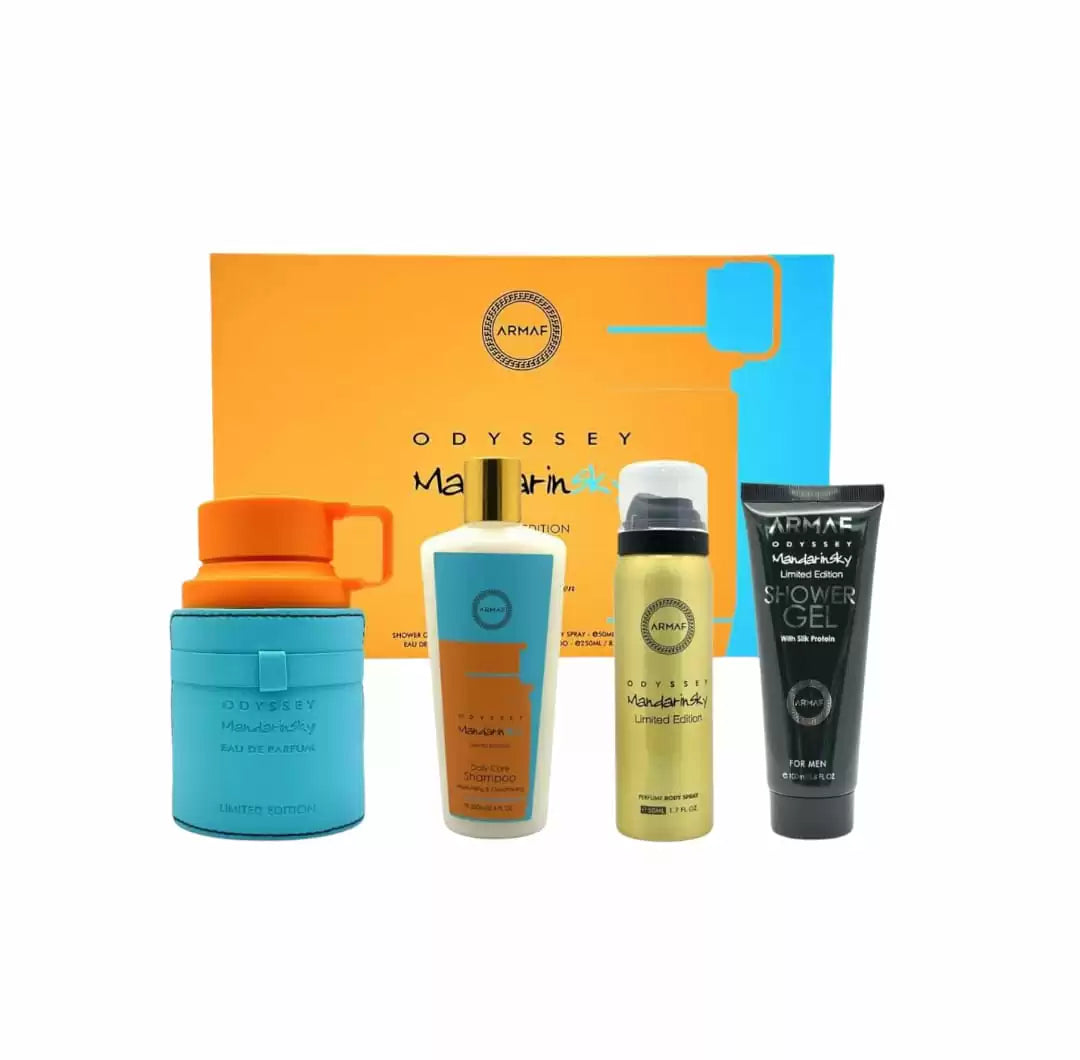 Armaf Estuche Odyssey Mandarin Sky 4 Piezas Men Eau De Parfum 100 Ml Original