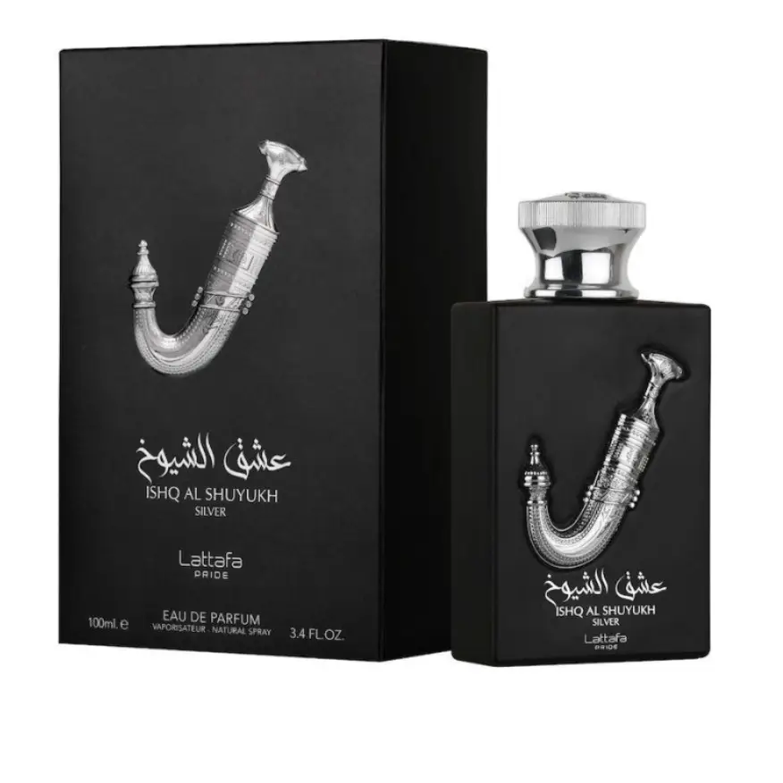 Lattafa Ishq Al Shuyukh Silver Men Eau de Parfum 100ml Original