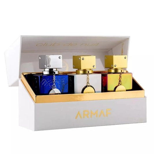 Armaf Estuche Club de Nuit 3 Referencias Unisex 30ml Eau de Parfum Original