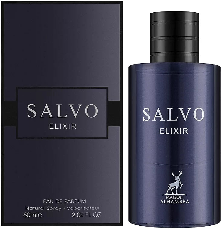 Maison Alhambra Salvo Elixir Men 60 Ml Eau De Parfum Original..